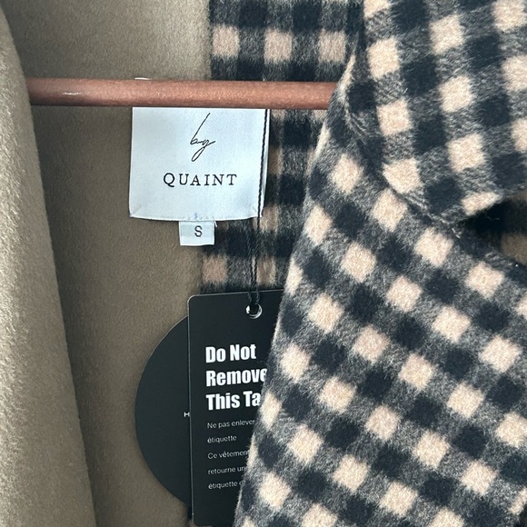 Wool/cashmere jacket - brand new - by Quaint - Picture 4 of 8